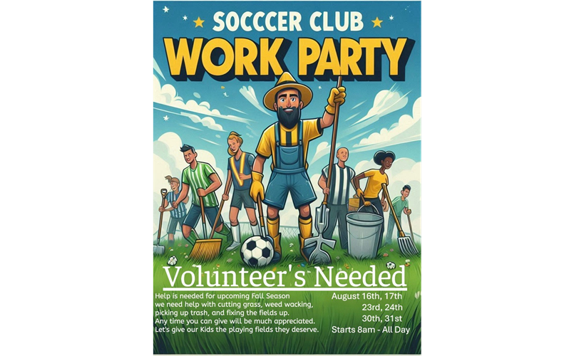 Pre-Season Work Party!