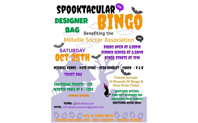 Designer Bag Bingo - Saturday October 25th, 2025