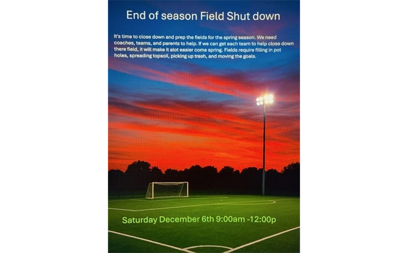 Post-Season Work Party!